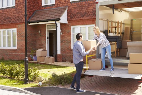 Moving home support in Brixton with local streets and residential properties
