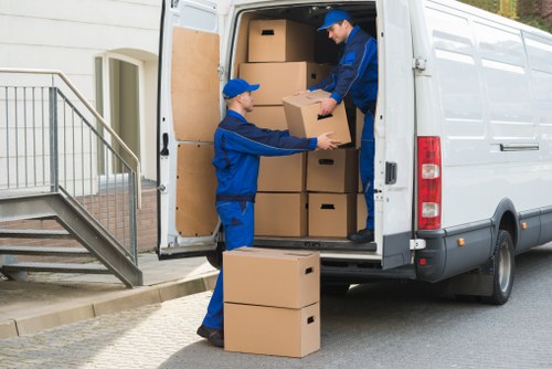 Secure online payment screen for Man With Van Brixton service