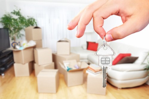 Local movers handling access challenges during a Brixton business move