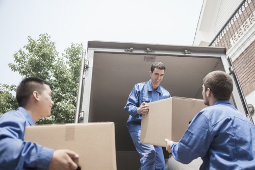 Commercial removal truck hire for a small business relocation in Brixton