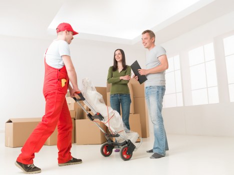Local van service handling a small home move near Brixton